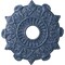 Ekena Millwork Preston Ceiling Medallion (Fits Canopies up to 4"), 17 1/2"OD x 4"ID x 1"P, Americana Crackle CM17PRAMC - alternate 1